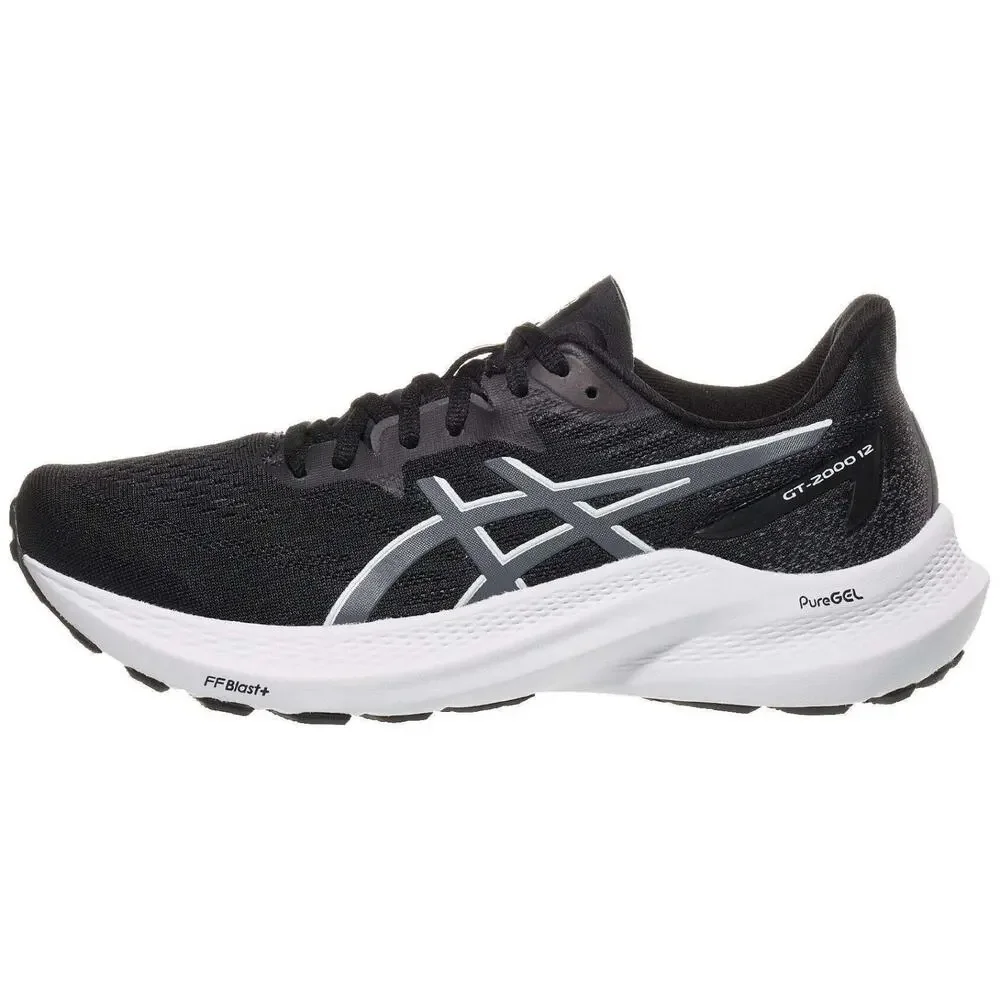ASICS GT 2000 12 Women's Running shoes Black/Carrier Grey Size 9.5 Narrow 2A